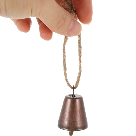 Raindrops  10 Pcs Retro Wind Chime Pendant Mini Bells Small Hand Ringing Decor