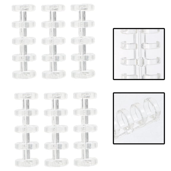 Raindrops Multipurpose White Binder Rings for Students and Teachers 10Pcs