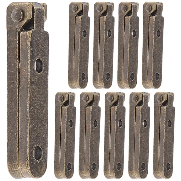 Raindrops  10 Pcs Small Hinge Hinges Visagras Vintage for Wooden Furniture Repairing Box