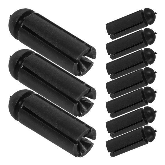 Raindrops 10 Pcs Wing Corrector Stable Flight Paths for Darts 0.90X0.20X0.20CM Black