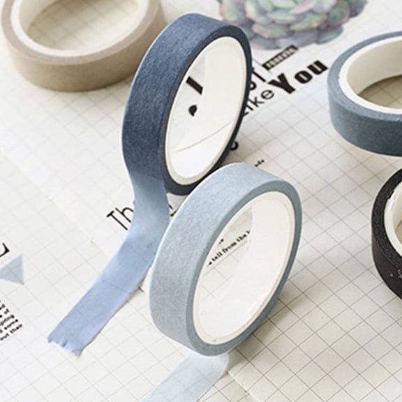 Raindrops 10 Rolls Colorful Paper Craft Tape Washi Paper Tapes for Home Use