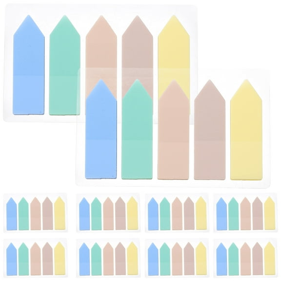 Raindrops 10 Sets Large Markers Sticky Index Tabs Arrow Label