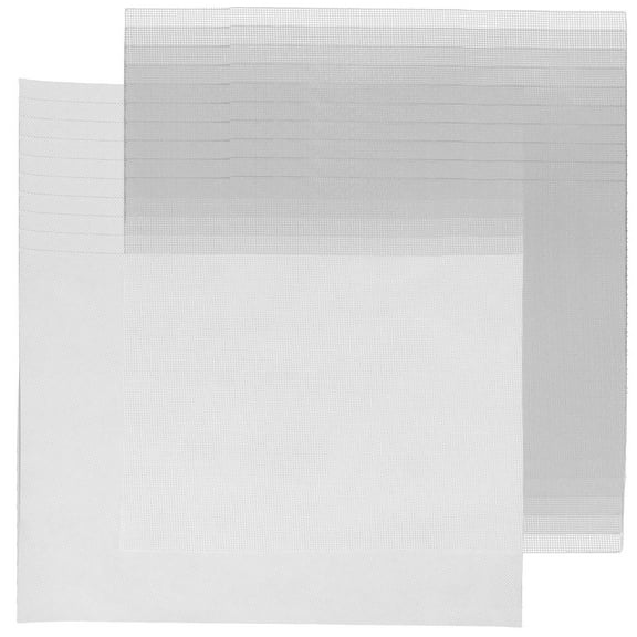 Raindrops 10 Sets Paper Crafts Screen Mesh White for DIY Projects and Creative Crafts