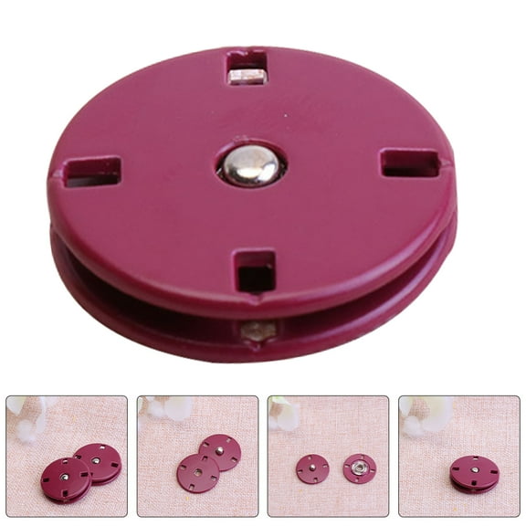 Raindrops 10 Sets Thin Flat Hidden Zinc Alloy Snap Buttons For Coats And Jackets Hand-Sewn Sturdy Ideal For Spring Autumn Simple Design Easy To Pair Diy Sewing Fasteners