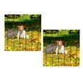 thumbnail image 1 of Raindrops 10 pcs  Garden Animal Barrier Fences Reusable Spacing No Digging Fences For Outdoor Yard Garden Fence Decor Garden Fence Garden Edging Border, 1 of 8