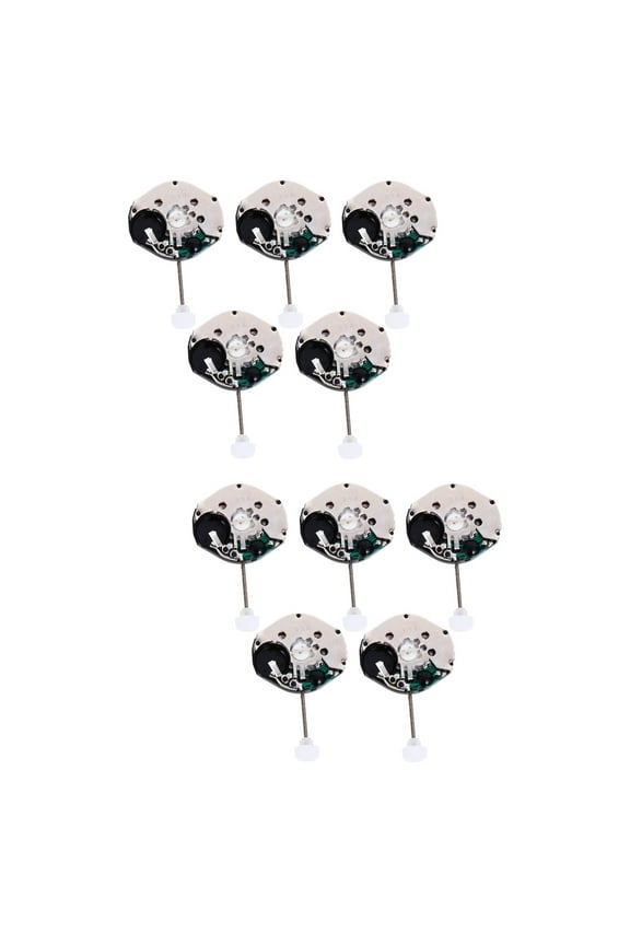 10 pcs Watch Quartz Movement Watch Fittings Repairing Parts for Replacement