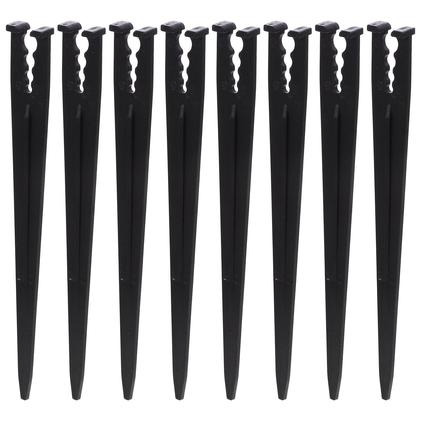 Raindrops 100 PCS Garden Base Support Rod Floor Inserted Rod Bracket 14 ...