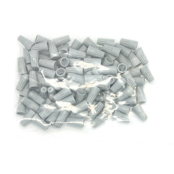 Raindrops 100Pcs Good Insulation Closed End Terminal for Electrical Connections Screw Terminals Wire Caps
