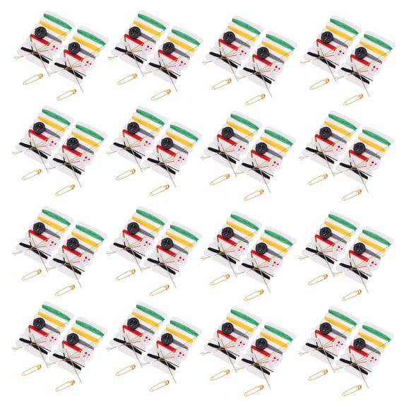 Raindrops  100 Packs Sewing Thread Kit for Home Accessories Travel Child