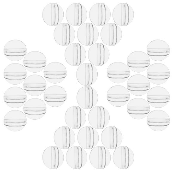 Raindrops  100 Pcs Card Size Holder 100pcs Business Desk Desktop Stand Transparent