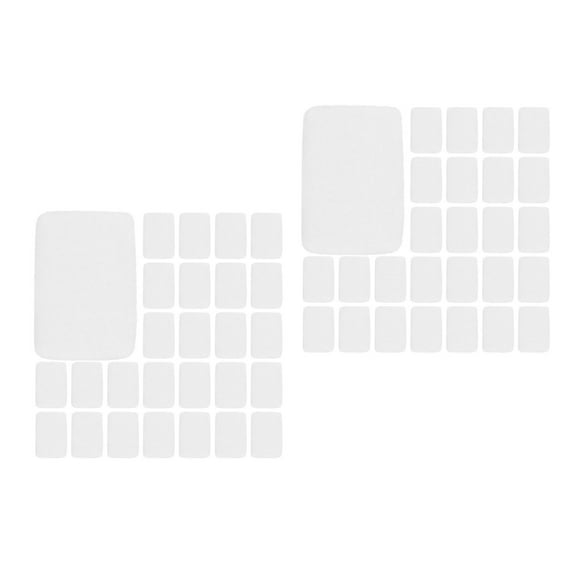 Raindrops Car Scent Pads Humidifiers Compatible Soft Fiber Material 100Pcs