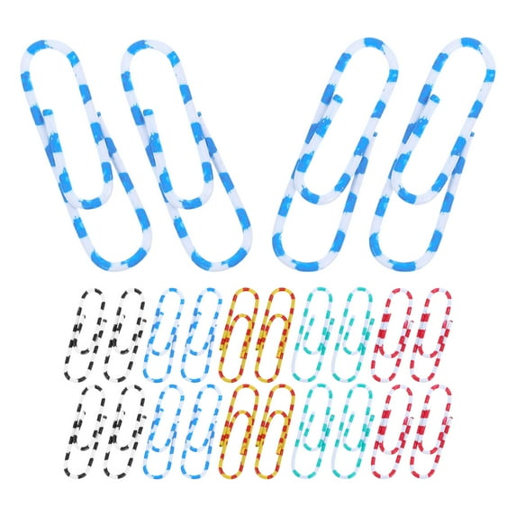 Raindrops 100 Pcs Paper Clip Fasteners Heavy Duty Clips Paperclips Office