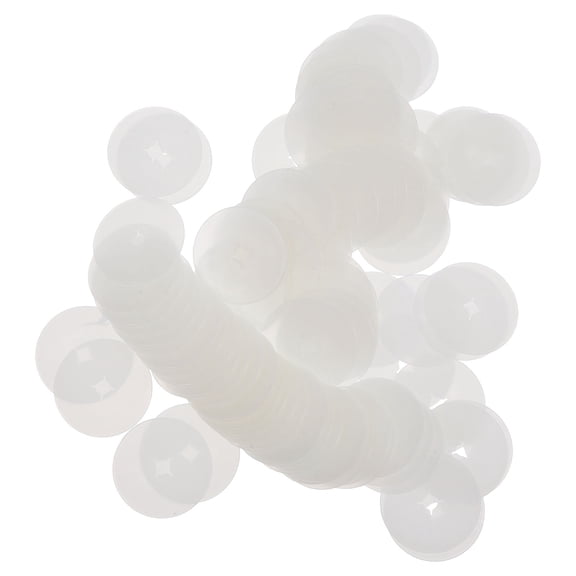 Raindrops 100Pcs Multi Use Small Pegboard Hook Discs Secure Hook Retainers for Garage Storage