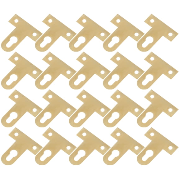 Raindrops 100 Pcs Picture Frame Hanging Con Mini The Hook Stationery Golden