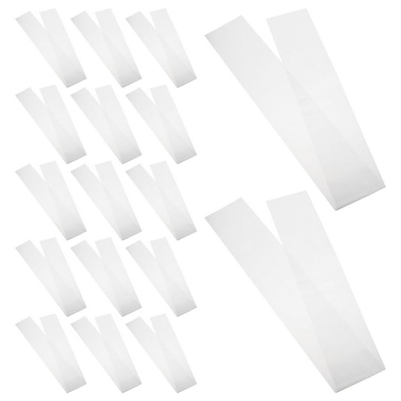 FOMIYES Clear Plastic Fish Storage Bags, Leakproof and Versatile, Easy to Use, 100Pcs