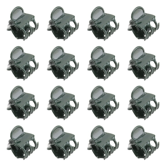 CRILSTYLEO Durable Green Orchid Clips 100Pcs and Remove for Plant Support