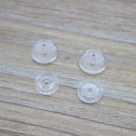 Raindrops 100 Sets Sew Snap Tape for Sewing Baby Clothes Plastic Button Buttons Infant