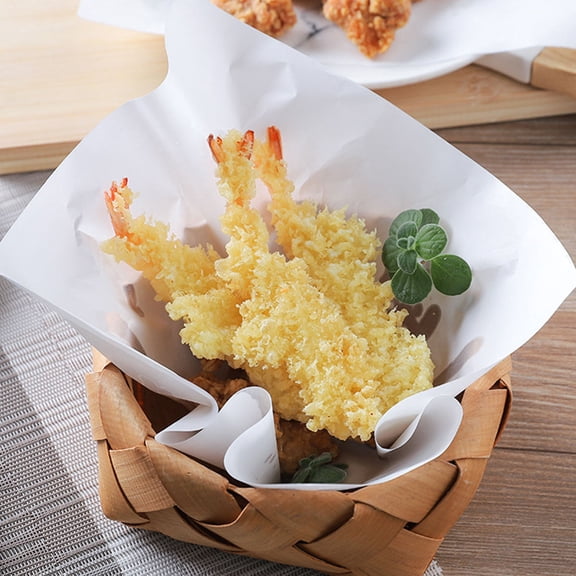 Raindrops 100 Sheets Food Grade Oil Absorbing Paper For Food Packaging 24X8.7X0.02In