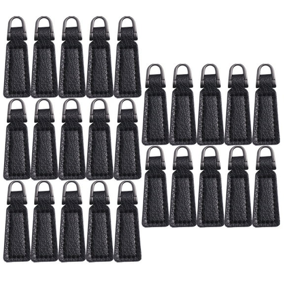 Raindrops 100 pcs Replaceable Zipper Pull Tabs Replacement Backpack Clothing Zipper Heads Repair Part