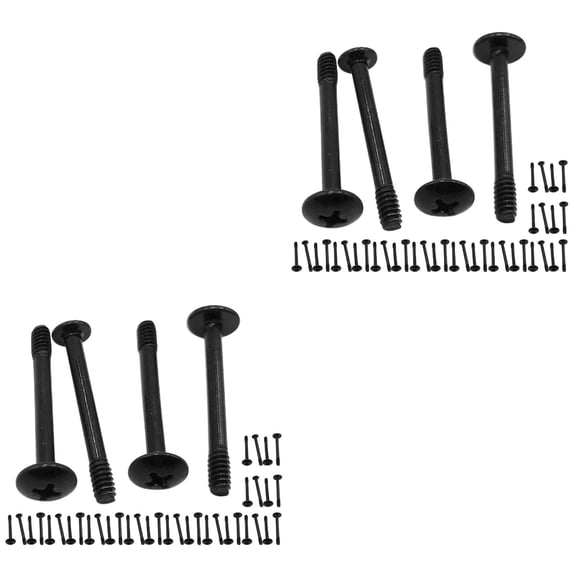 Raindrops 100 pcs Screws Computer Screws Computer Case Fan Screws PC Case Fan Mounting Screws