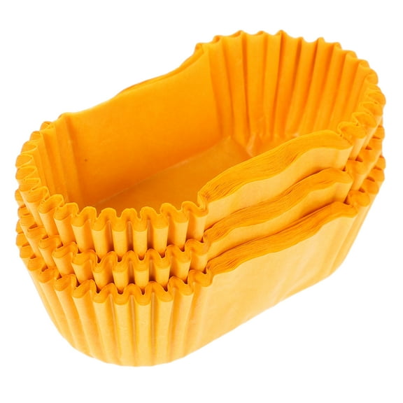 Raindrops 1000 Loaf Bread Tin Liners Paper Cupcake Cups Muffin Cake High Temp Cup (Yellow)