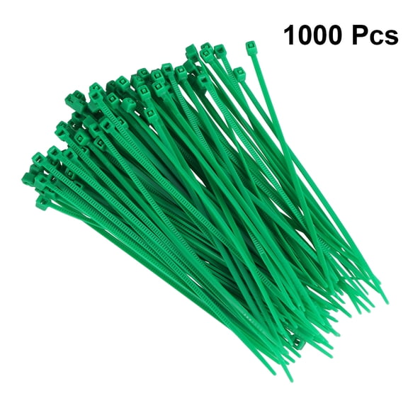 Raindrops 1000 Pcs Heavy Duty Garden Ties Wire Wrap Self-Locking Cable Ties for Indoor and Outdoor Use