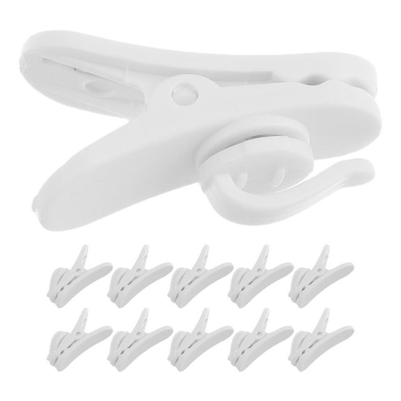 Raindrops 100PCS Collar Clip Rotatable Headphone Cord Clamps Anti-Loss Earphone Cable Clip Headset Wire Holder Earphone Fixing Holder for Clothes