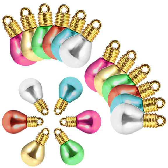 Raindrops Colored Light Bulbs Assorted Plastic Decorative Lights for Home and Christmas Holiday Decor