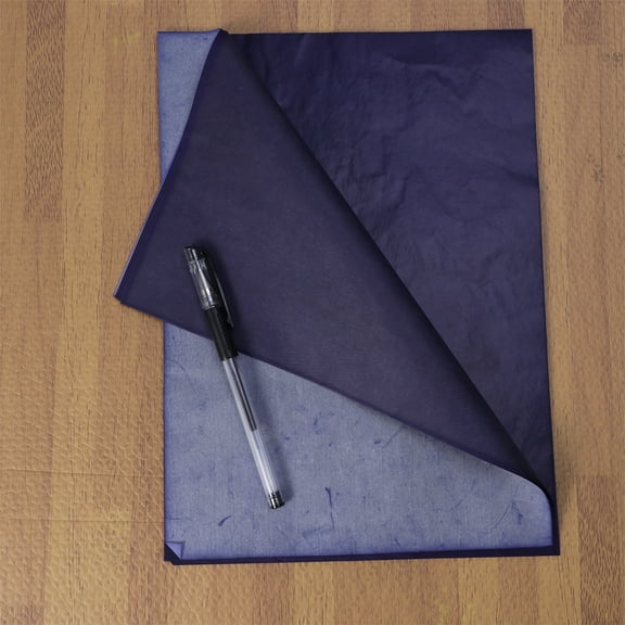 Raindrops 100Pcs Carbon Transfer Tracing Paper Blue 29.5x21x0.1in For Artists And Craftsmen Handicrafts