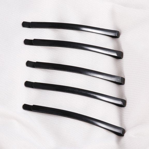 Raindrops 100-Pack Metal Alloy Flat Bobby Pins for Hair Styling, Everyday Use, Hair Accessories On-the-Go