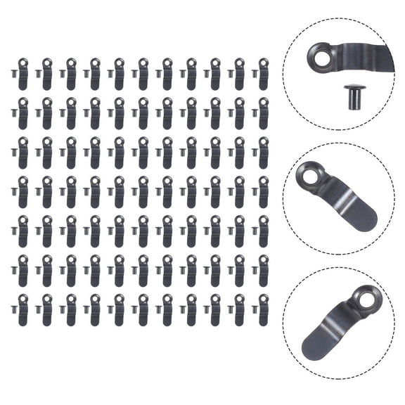 Raindrops 100Pcs Metal Photo Buttons for DIY Enthusiasts in 1In
