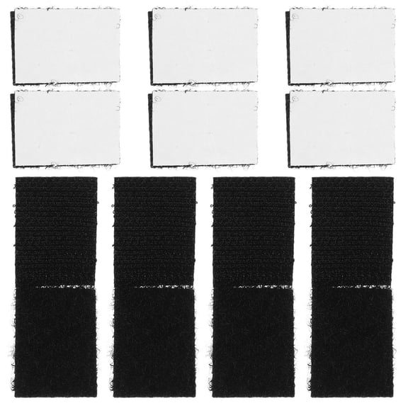 Raindrops 100Pcs Black Stick on Patches Carpet Adhesive Pads and Cushion Gripper Tape for Home Decoration