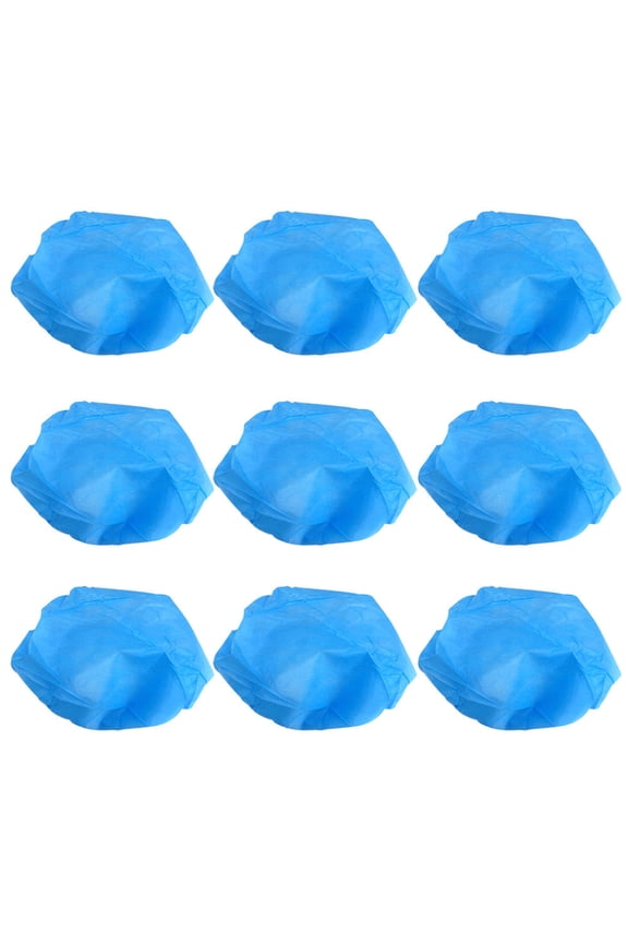 100Pcs Blue Nurse Cap Doctor Hat Made of Safe Material for Working Professionals