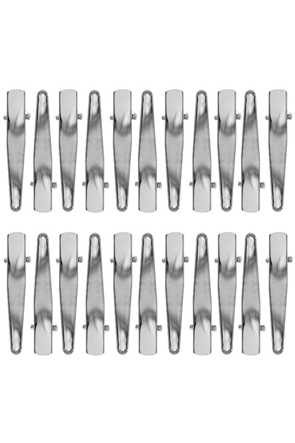 100Pcs Hairdresser Sectioning Clips Metal Duckbill Hair Clips for Women Daily Routines