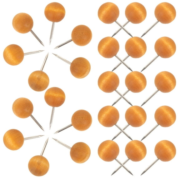 Raindrops 100Pcs Round Head Push Pin for Photo .79X0.39X0.39in