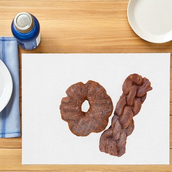 Raindrops 100Pcs Unbleached Greaseproof Parchment Paper Sheets for Oven Cooking and Baking