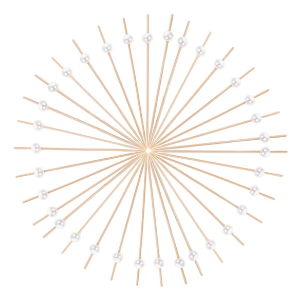 Raindrops 100pcs Cocktail Picks Fruits Toothpicks Appetizer Toothpicks Fruit Picks for Dessert Sandwiches