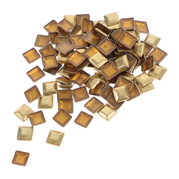 Raindrops 100pcs Copper Rhinestones for DIY Craft Metal Studs for Clothes Shoes and Accessories Rivet Tools for Tumblers and Nail Art