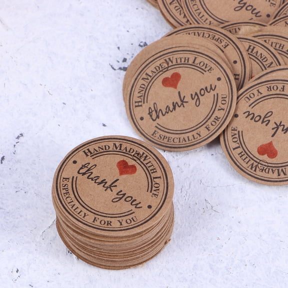 CRILSTYLEO t you labels Hanging Tag Kraft Paper 100pcs