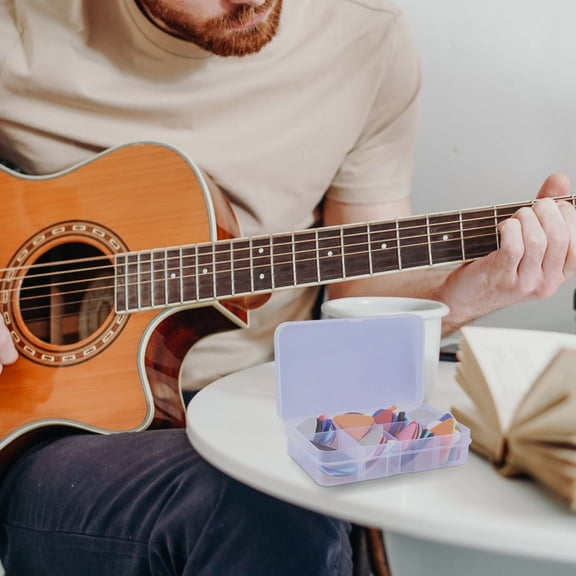 FOMIYES Electric Guitar Pick ABS Wide Design 100Pcs