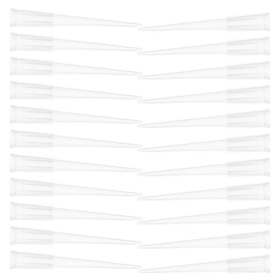 Raindrops 100pcs Plastic Flower Tubes Reusable Floral Water Vials Clear Water Tubes Flower Stem Picks for Flower Arrangements Displays