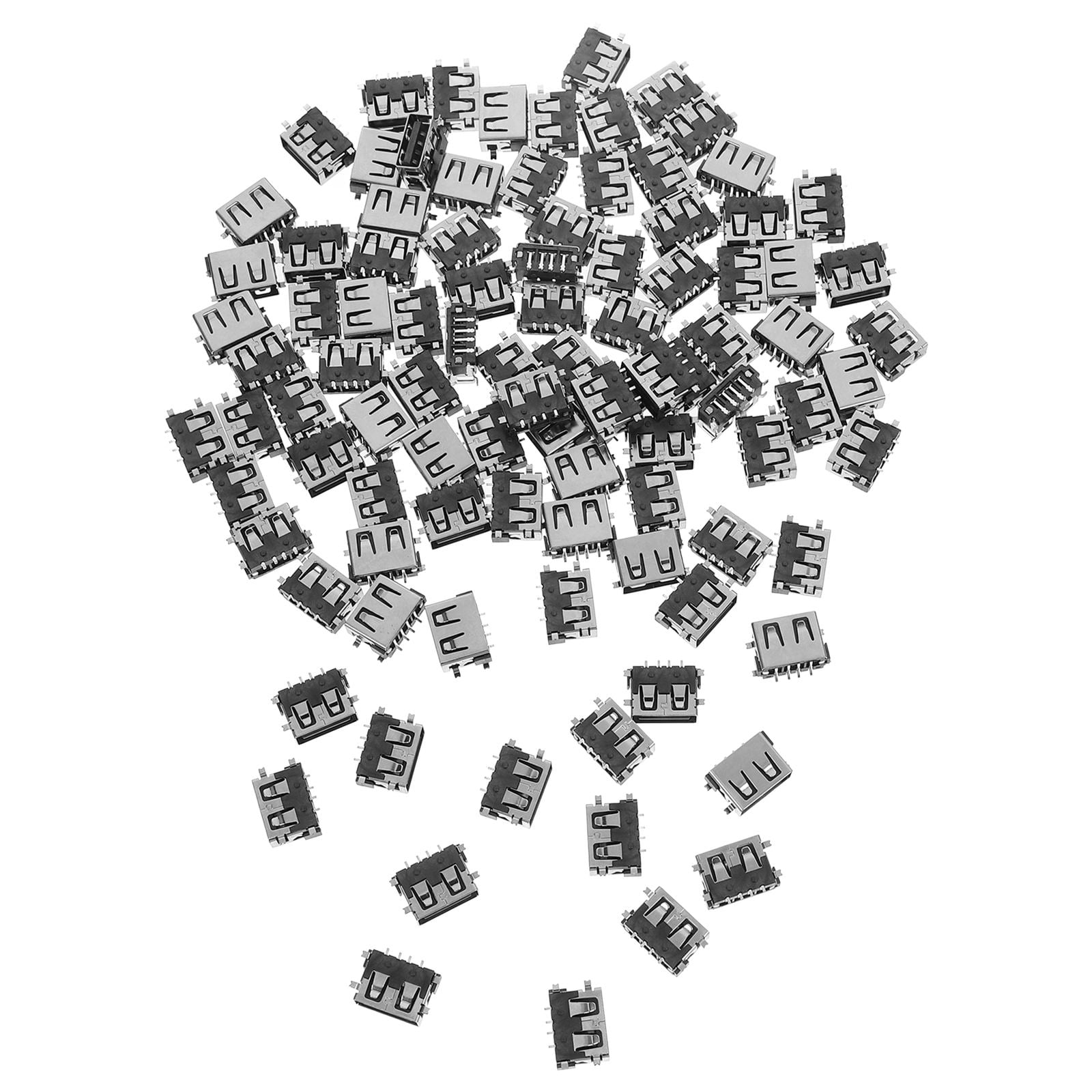 Raindrops 100pcs Replacement Female Usb Port Indoor Usb Repairing ...