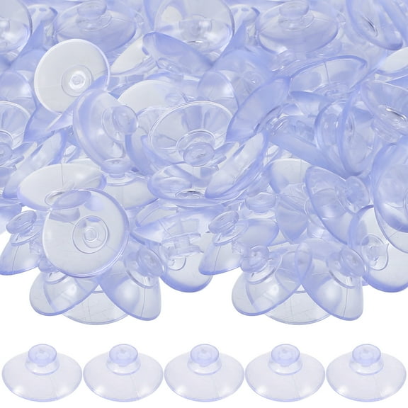 HONMEET Small Suction Cup Hooks 100Pcs 0.8x0.8x0.3Inch