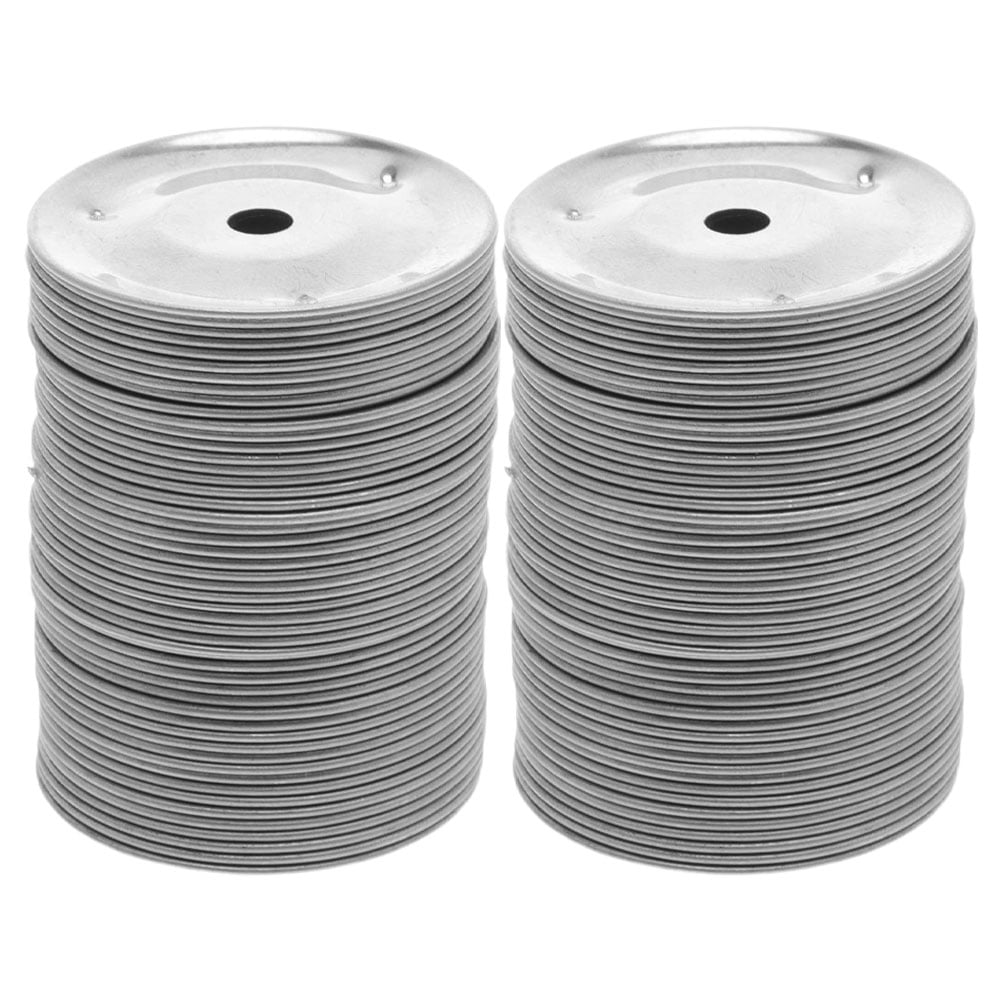 Raindrops 100Pcs Percussion Instrument Cymbal Rings Silver Metal for ...