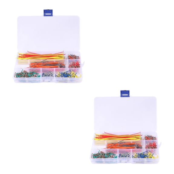 Raindrops 1080 PCS Assorted Jumper Wire for Breadboard Prototyping Circuit Flexible Cable