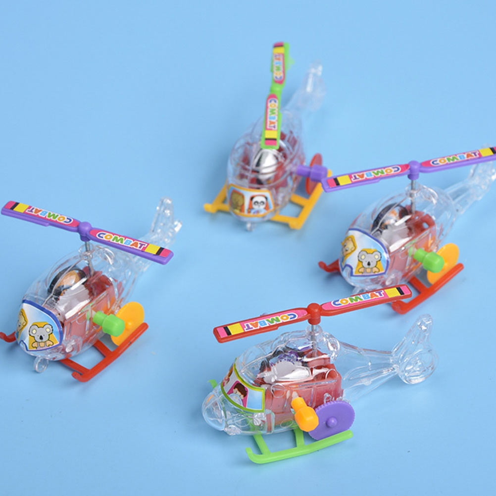 Raindrops 10Pack Wind-up Helicopter Toys Plastic Material for Kids with ...