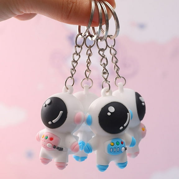 Raindrops 10Pcs Bag Charms Pendant Key Chain Iron Pink for Daily Use