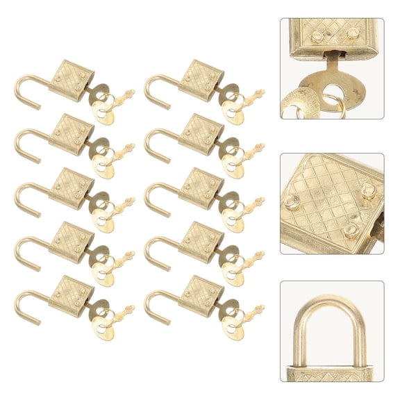 Raindrops 10Pcs Baggage Lock with Feature for General Users