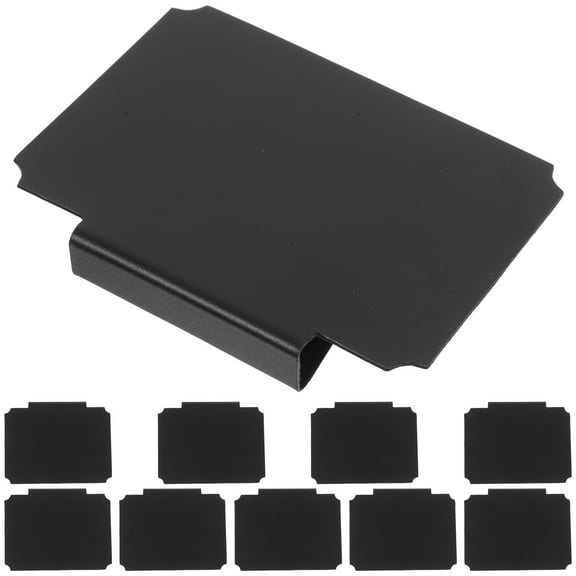 Raindrops 10Pcs Basket Clip On Labels Erasable Chalkboard Labels Bin Clips Labels for Supermarket