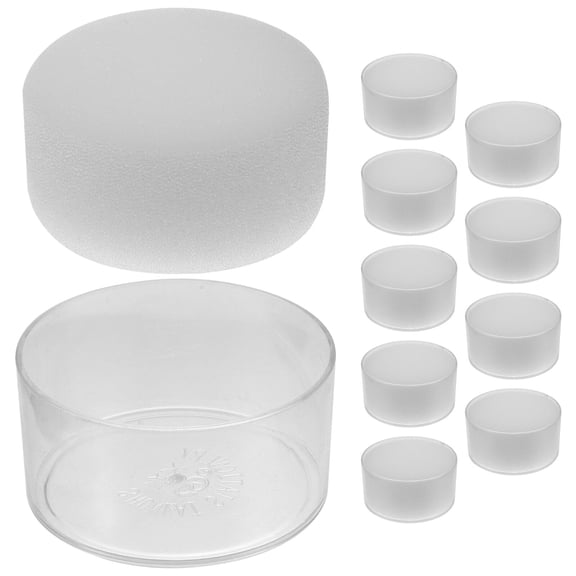 Raindrops 10Pcs Circular Finger Sponges for Cash Counting in Banking System Adults